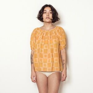 Ace & Jig Reversible Top in Citrus Size Small